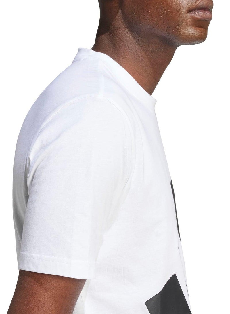 Adidas Essentials Big Logo Single Jersey Tee - Image 4